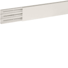 HAGER BOCCHIOTTI - Minicanale 3 scomparti con coperchio standard bianco TMC 60/3x17 W