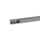 HAGER BOCCHIOTTI - T1 15x18 G Canaletta per cablaggio modulo 12,5 feritoia 5 GRIGIO
