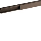 HAGER BOCCHIOTTI - Minicanale monoscomparto con coperchio standard marrone TMC 25/1x17 B