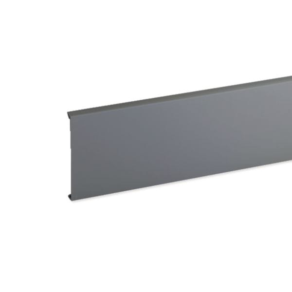 HAGER BOCCHIOTTI - Coperchio per canalette per cablaggio linee T1-N/T1-EN grigio COV 80 G