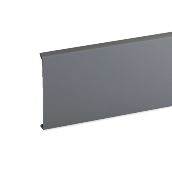 HAGER BOCCHIOTTI - Coperchio per canalette per cablaggio linee T1-N/T1-EN/TPD grigio COV 100 G