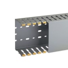 HAGER BOCCHIOTTI - Canaletta con coestruso morbido modulo 20 feritoia 8 grigio T1-N 120x80 G