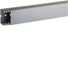 HAGER BOCCHIOTTI - Canaletta con coestruso morbido modulo 10 feritoia 4 grigio T1-EN 60x40 G