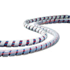 HAGER BOCCHIOTTI - Avvolgente universale diam. interno 4mm - esterno 6mm trasparente SPIRALITE P2