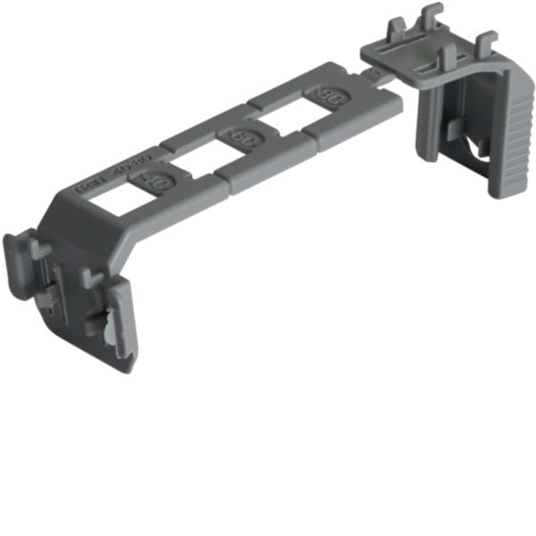 HAGER BOCCHIOTTI - TR1-EN 40-80 Traversina tenuta cavi per canalette T1-EN GRIGIO
