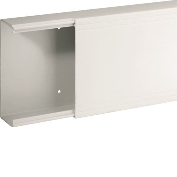 HAGER BOCCHIOTTI - TA-EN 150x60 W Canale porta cavi a base piana BIANCO