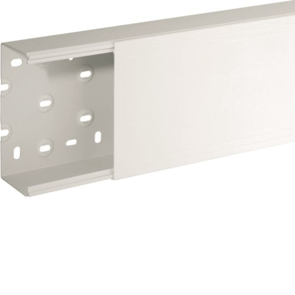 HAGER BOCCHIOTTI - Canale porta apparecchi e porta cavi bianco completo di coperchio TA-N 150x80 W