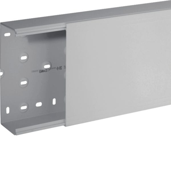 HAGER BOCCHIOTTI - TA-N 200x80 G Canale porta apparecchi e porta cavi GRIGIO