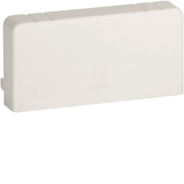 HAGER BOCCHIOTTI - LAN 80x40 W Terminale per canali linee TA-N/TA-EN/TA-GN BIANCO