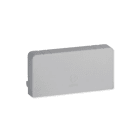 HAGER BOCCHIOTTI - Terminale per canali linee TA-N / TA-EN grigio LAN 80x40 G