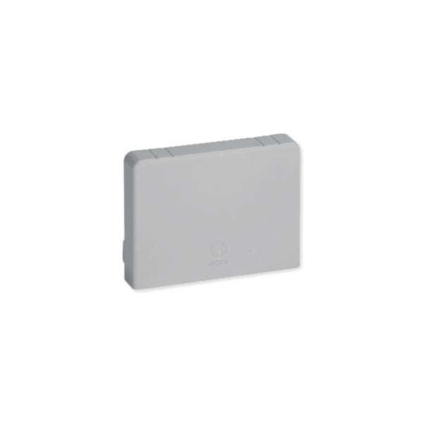 HAGER BOCCHIOTTI - Terminale per canali linee TA-N / TA-EN grigio LAN 80x60 G