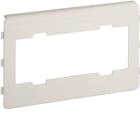 HAGER BOCCHIOTTI - Coperchio di protezione 6 moduli per canale TA-N bianco CSA-6N 120 W