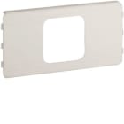 HAGER BOCCHIOTTI - CSA-60N 100 W Coperchio di protezione interasse 60/67 per canale TA-N BIANCO