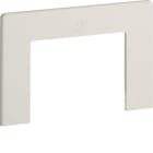 HAGER BOCCHIOTTI - Raccordo quadro/muro per canali linee TA-N / TA-EN bianco RQM 100 W