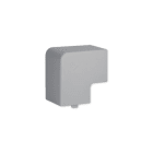 HAGER BOCCHIOTTI - Angolo piano per canali linea TA-EN grigio NPAN 40x40 G