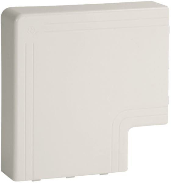 HAGER BOCCHIOTTI - Angolo piano per canali linee TA-N / TA-EN bianco NPAN 120x40 W