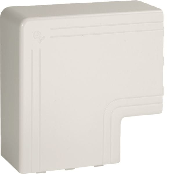 HAGER BOCCHIOTTI - Angolo piano per canali linee TA-N / TA-EN bianco NPAN 100x60 W