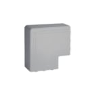 HAGER BOCCHIOTTI - Angolo piano per canali linee TA-N / TA-EN grigio NPAN 100x60 G