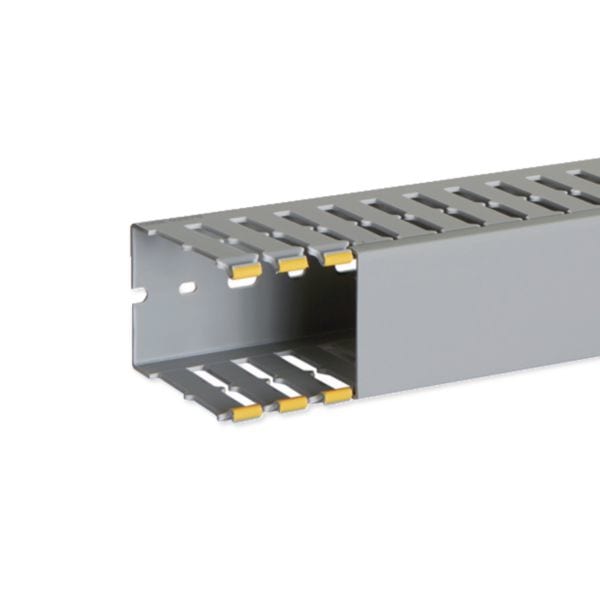HAGER BOCCHIOTTI - T1-N 60x80 G Canaletta con coestruso morbido modulo 20 feritoia 8 GRIGIO