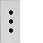 HAGER BOCCHIOTTI - Presa standard P11 Pepita bianca PRS 2P+T 10A WT