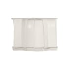HAGER BOCCHIOTTI - Angolo interno variabile per canale battiscopa TBN bianco AIBN W