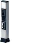 HAGER BOCCHIOTTI - BIS 660 AN Colonna bifacciale in alluminio porta apparecchi ALLUMINIO ANODIZZATO