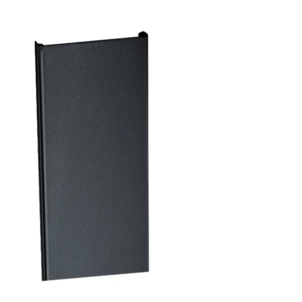 HAGER BOCCHIOTTI - Coperchio per corpo colonna UNA in alluminio nero ardesia COV 2700 NR