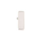 HAGER BOCCHIOTTI - Terminale destro per canale battiscopa TBN bianco LDBN W
