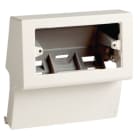 HAGER BOCCHIOTTI - SBNI 4-3 W Scatola porta apparecchi UNIVERSALE per canale TBN BIANCO