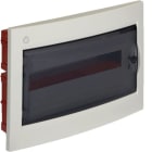 HAGER BOCCHIOTTI - IP40 INC 18 W0 Centralino 18 moduli portella fumè Pablo IP40 Incasso BIANCO