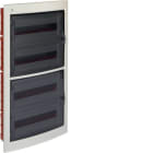 HAGER BOCCHIOTTI - Centralino 72 moduli con portella fumè Pablo IP40 Incasso bianco IP40 INC 72 W