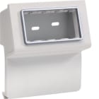 HAGER BOCCHIOTTI - SBN 4 AP W Scatola porta apparecchi Pepita per canale battiscopa TBN BIANCO