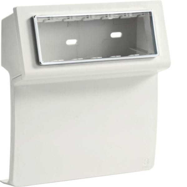 HAGER BOCCHIOTTI - Scatola porta apparecchi Pepita 6 moduli linea TBA-Art bianco SBA 6 AP W