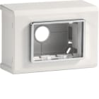 HAGER BOCCHIOTTI - SMN 3 AP W Scatola porta apparecchi autoportante 3 moduli linee TMC/TMU BIANCO