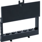 HAGER BOCCHIOTTI - Telaio autoportante 6 moduli Pepita per linea NEST nero ardesia TELAIO 6 AP NEST