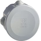HAGER BOCCHIOTTI - IP44 02 GRI Cassetta di derivazione stagna da parete con passatubi GRIGIO