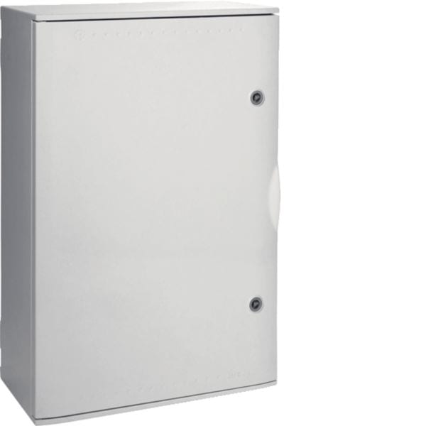 HAGER BOCCHIOTTI - Quadro in vetroresina cieco 650x430x210mm IP66 72M grigio Pedro VTR 04 CIECO