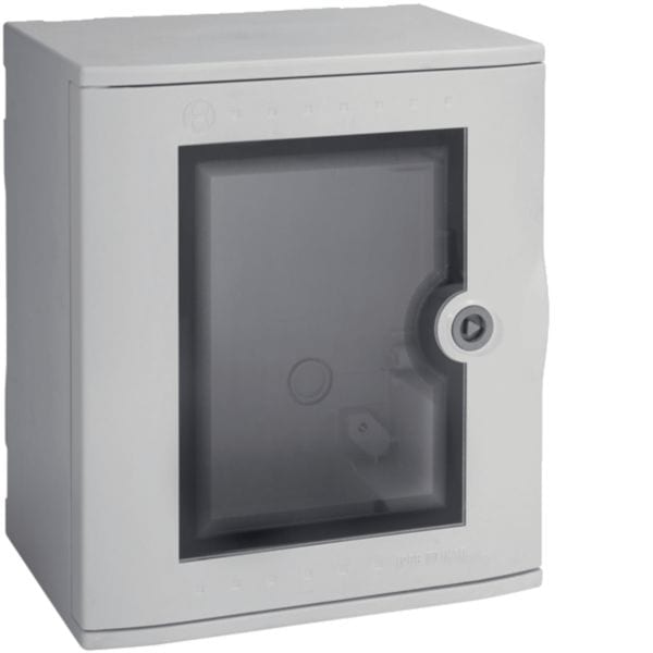 HAGER BOCCHIOTTI - VTR 01 OBLO' Quadro con oblò in vetroresina IP66 GRIGIO
