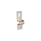 HAGER BOCCHIOTTI - Staffa doppio isolamento in acciaio ST VTR per quadri Pedro VTR 01 - VTR 07
