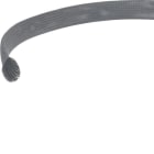 HAGER BOCCHIOTTI - Guaina trecciata autioestinguente diametro 20mm UL94 V2 grigio TY 20 G