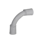 HAGER BOCCHIOTTI - Curva a 90° ad innesto rapido IP67 grigia CIRN32