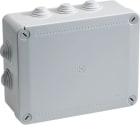 HAGER BOCCHIOTTI - IP55 05 GRI Cassetta di derivazione stagna da parete chiusura 1/4 di giro GRIGIO