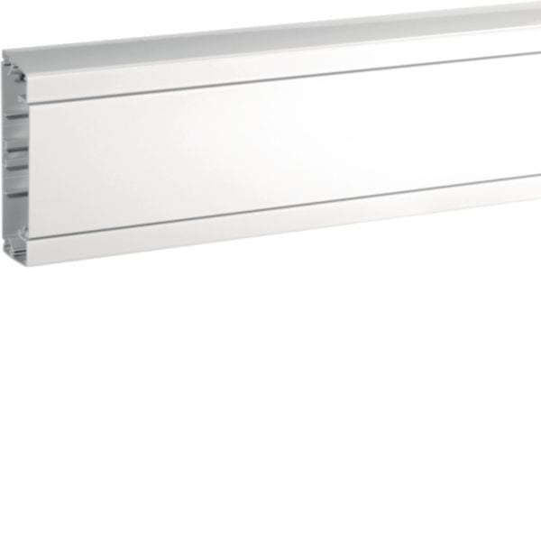 HAGER BOCCHIOTTI - ALU 120x40 WE Canale in alluminio porta apparecchi BIANCO EVEREST