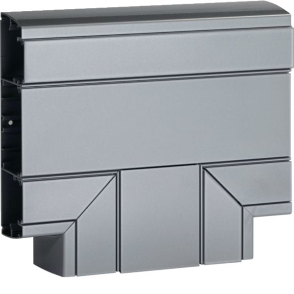HAGER BOCCHIOTTI - Derivazione a T per canale ALU-B alluminio opaco DT-ALU 200x60 AO