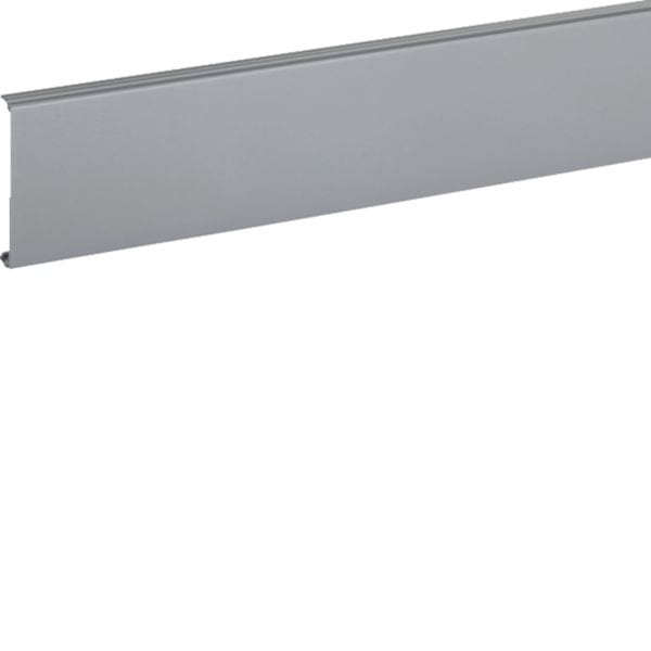 HAGER BOCCHIOTTI - Coperchio 80mm per canale ALU-B alluminio opaco COV-ALU 80 AO