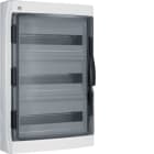 HAGER BOCCHIOTTI - IP65 54 GRI Centralino IP65 54 moduli portella fumè linea Pablo GRIGIO
