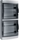 HAGER BOCCHIOTTI - Centralino 72 moduli con portella fumè Pablo IP65 grigio IP65 72 GRI