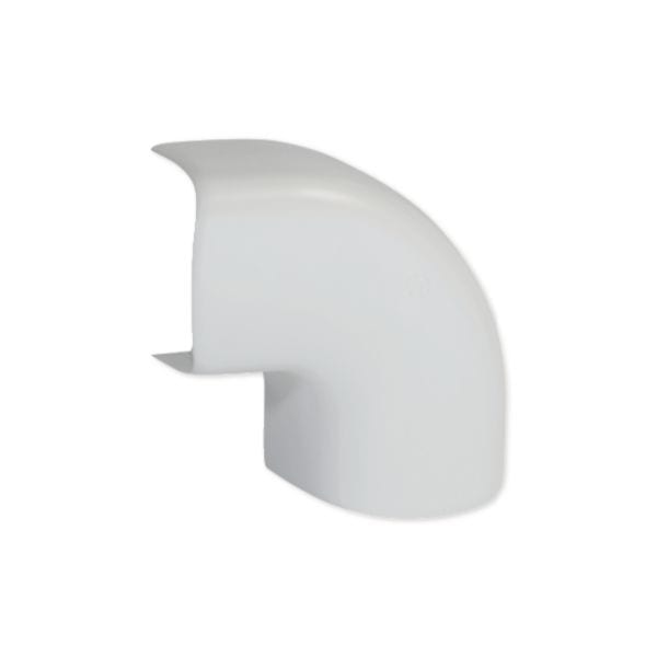 HAGER BOCCHIOTTI - Angolo piano per canali condizionamento CND bianco Everest CAP 65x50 WE