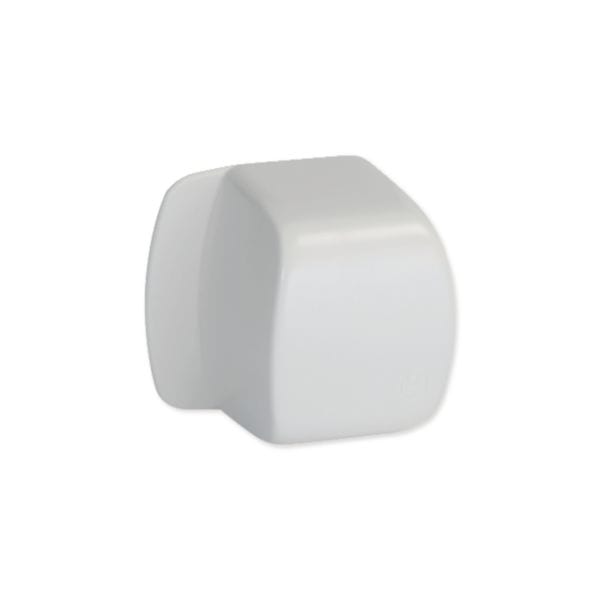 HAGER BOCCHIOTTI - Tappo terminale per canali condizionamento CND bianco Everest CTT 65x50 WE