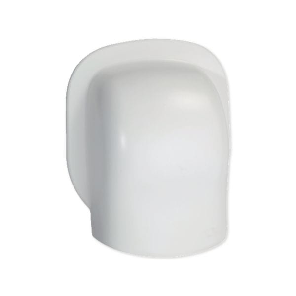 HAGER BOCCHIOTTI - Curva muro per canali condizionamento CND bianco Everest CCM 120x75 WE
